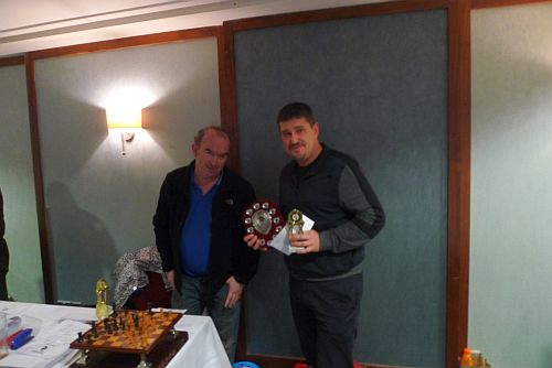 Michal Surowka winner in U-1400 section