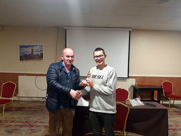 2022 Munster Junior U18 winner Roy Marshall